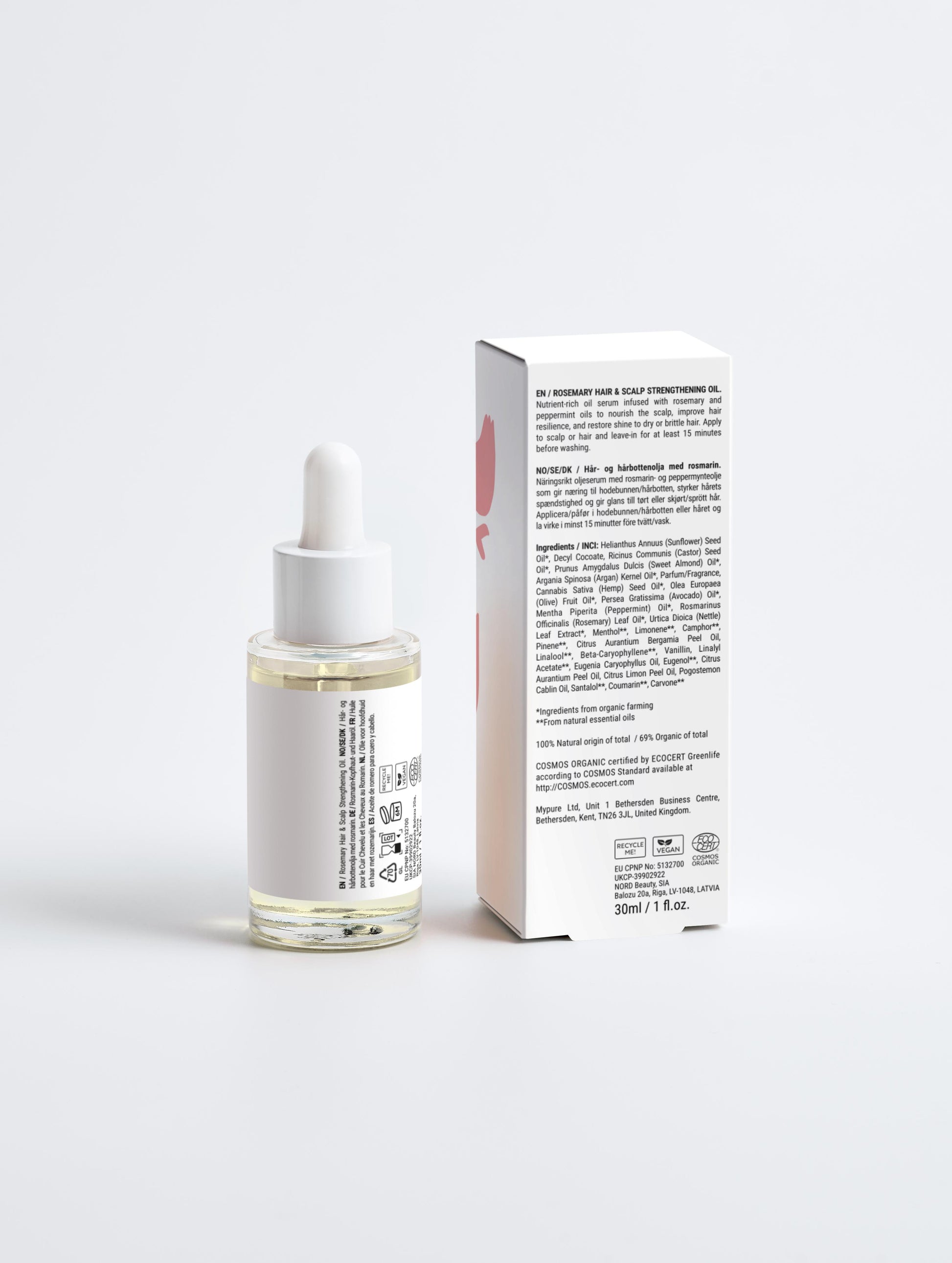 Rosemary Hair & Scalp Strengthening Oil