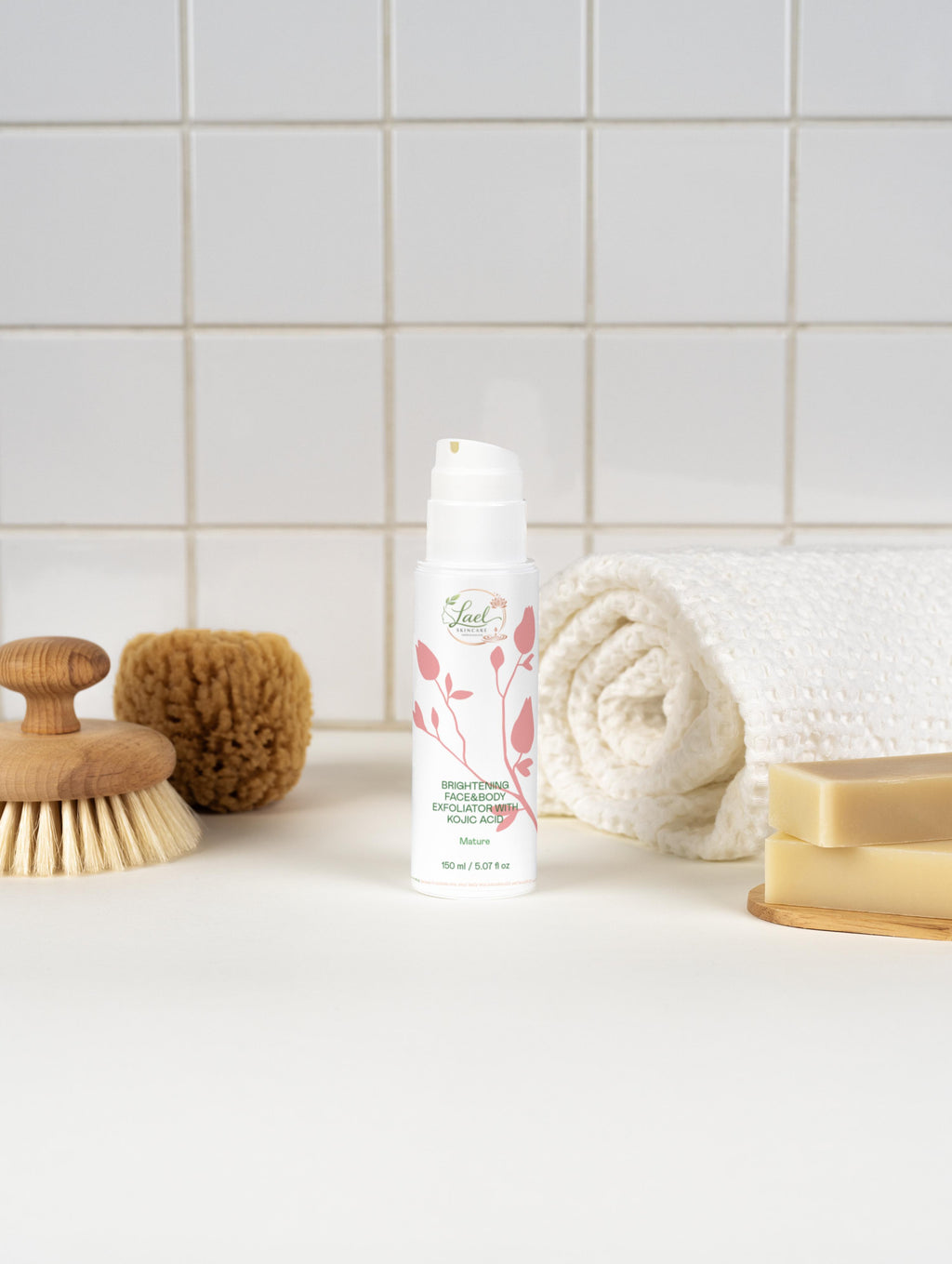 Brightening Face&Body Exfoliator with Kojic Acid